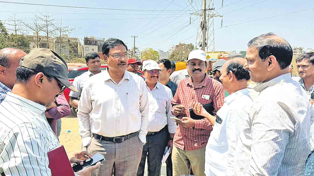 గంగారాం చెరువును పరిశీలించిన హైడ్రా