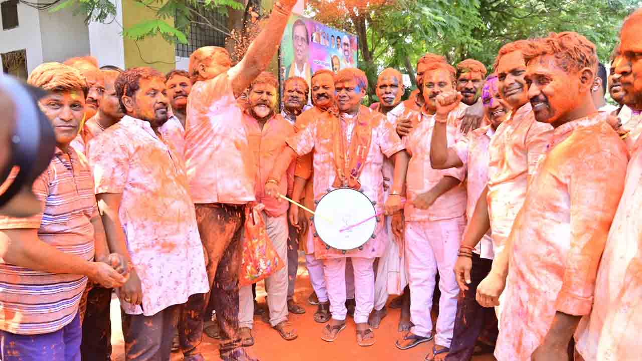  Nizamabad Holi Celebrations