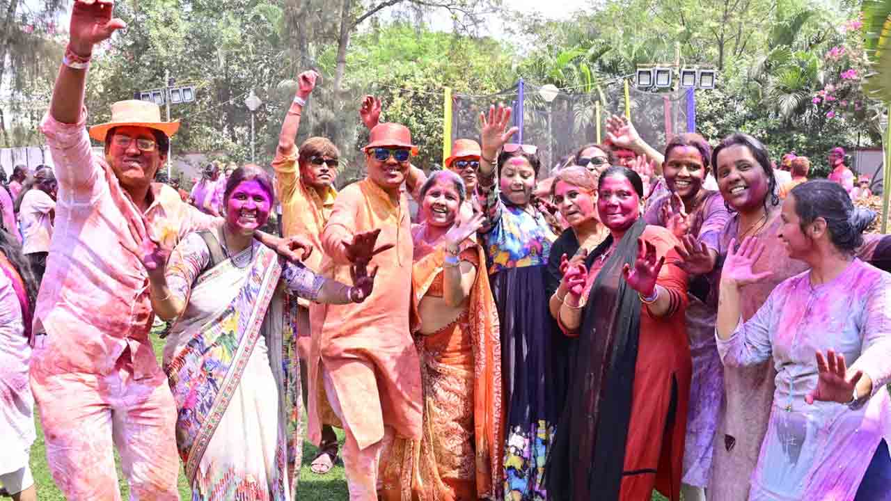  Nizamabad Holi Celebrations