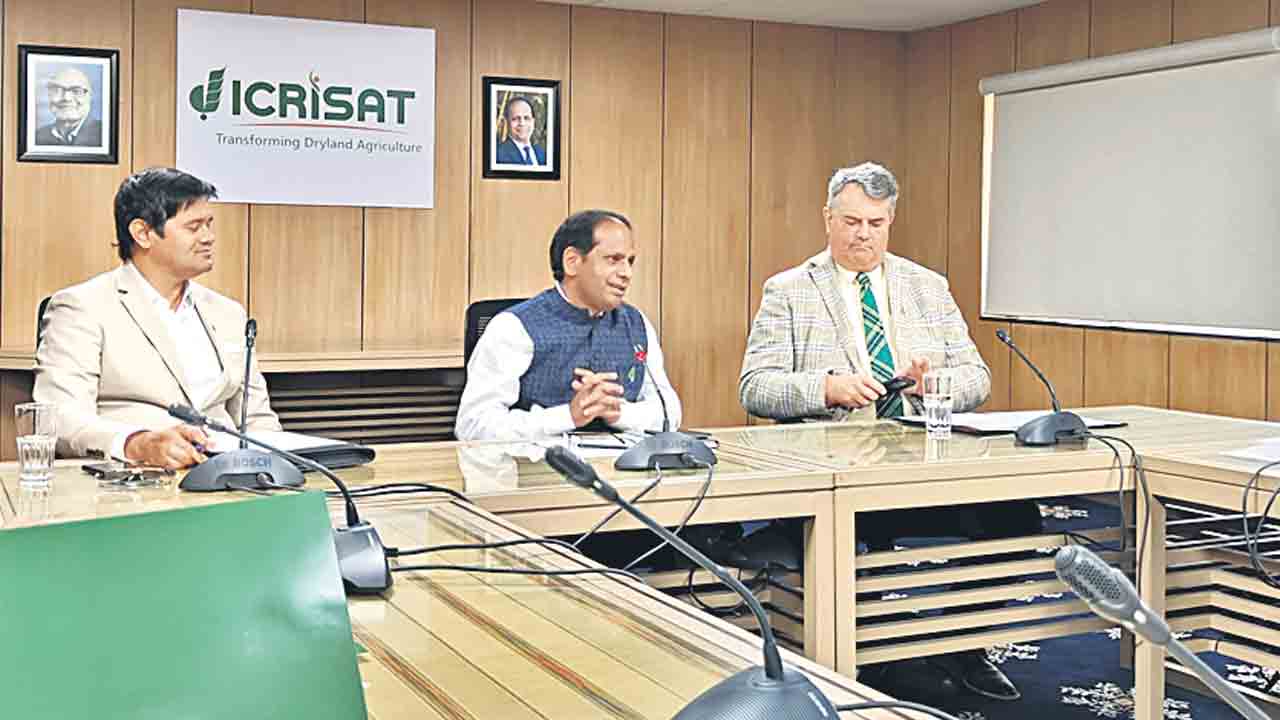 ఆహార భద్రతకు ఇక్రిశాట్‌ పరిశోధనలు