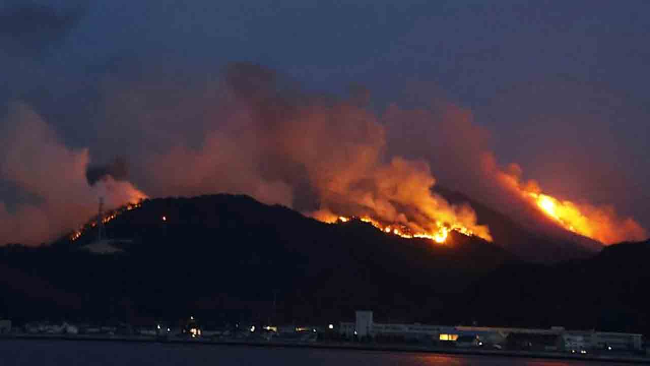 Japan wild fire | జపాన్‌లో కార్చిచ్చుల బీభత్సం..!