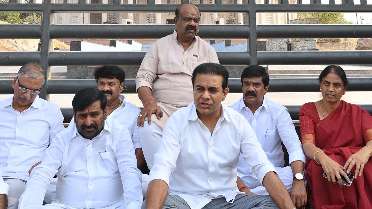 KTR | జగదీశ్‌రెడ్డి సస్పెన్షన్‌కు వ్యతిరేకంగా రేపు అసెంబ్లీ నియోజకవర్గాల్లో నిరసన : కేటీఆర్‌
