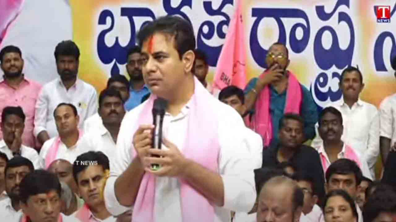 KTR | ఇయ్యాల భూమికి జానెడున్నోడు, మూడు ఫీట్లున్నోడు ఎగిరెగిరి పడుతున్నడు : కేటీఆర్‌