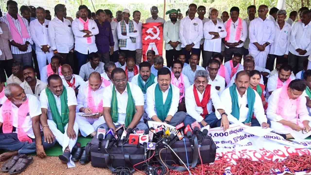 మిర్చి రైతుల గోడు పట్టదా?