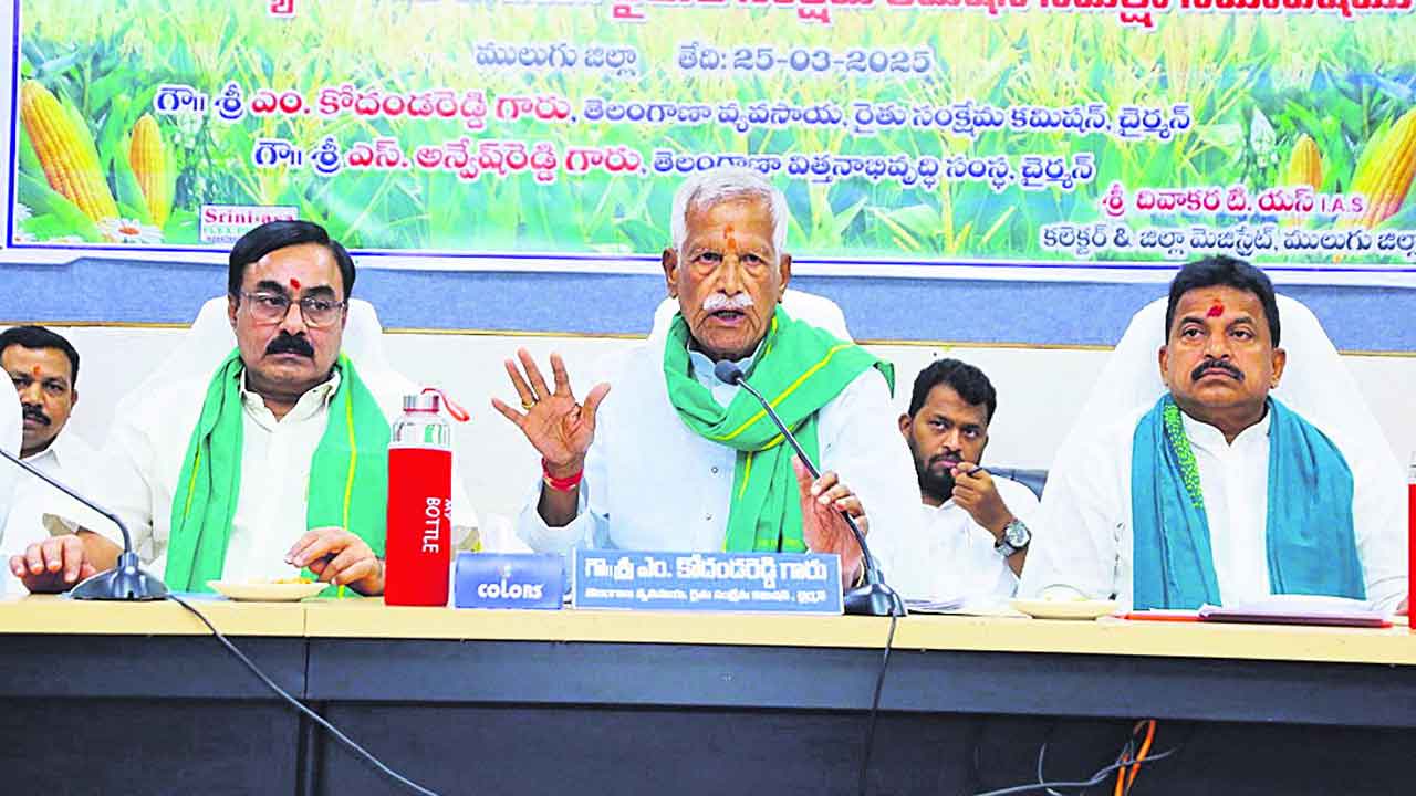 నష్టపోయిన మక్క రైతులకు పరిహారం