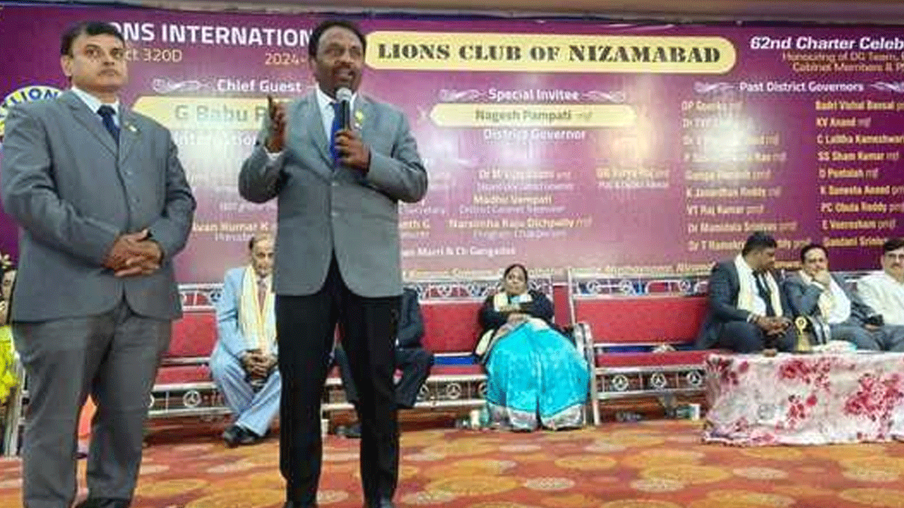 Lions Governor | మారుమూల ప్రాంతాలకు సేవలను మరింత విస్తృత పరచాలి : లయన్స్ గవర్నర్