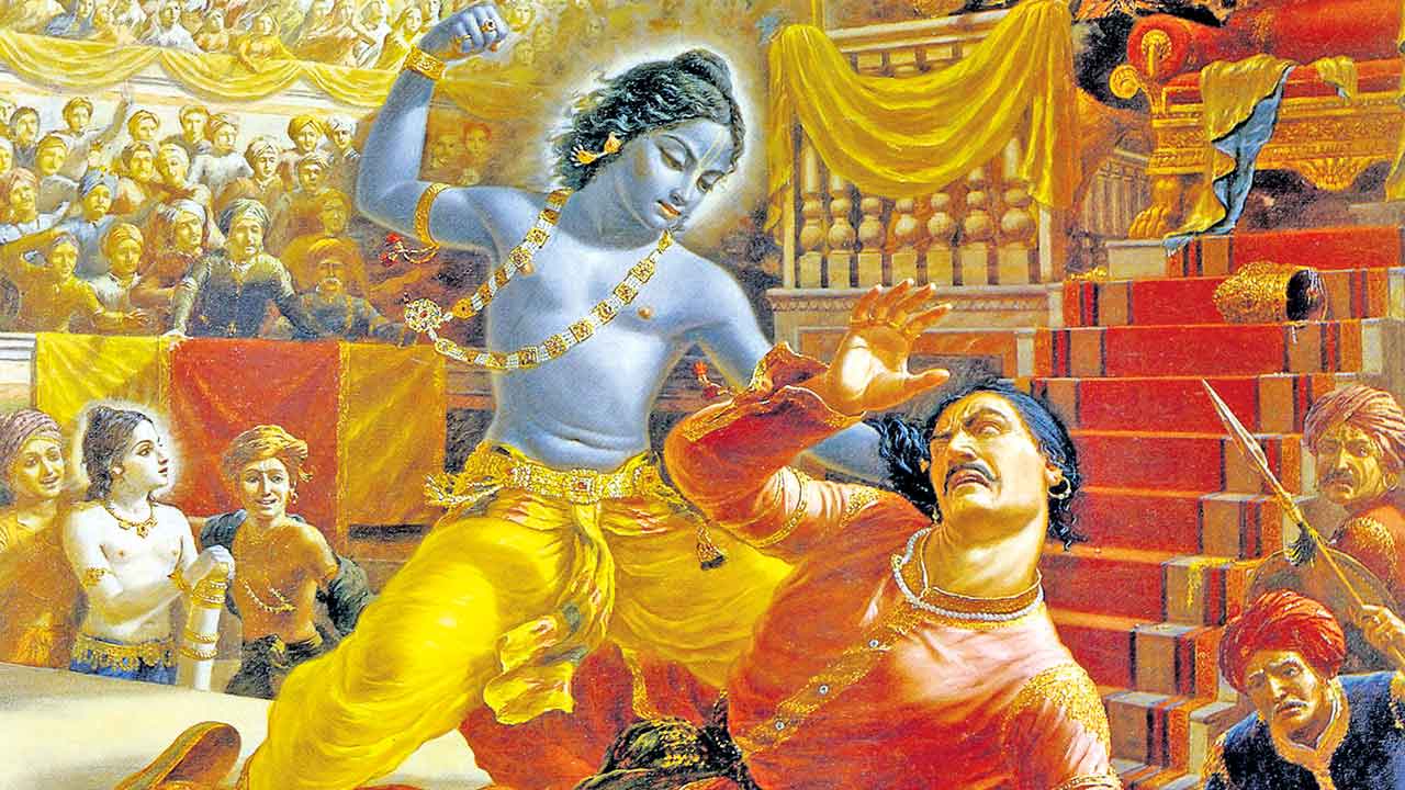 వంశీధరుని కంస విధ్వంసనం