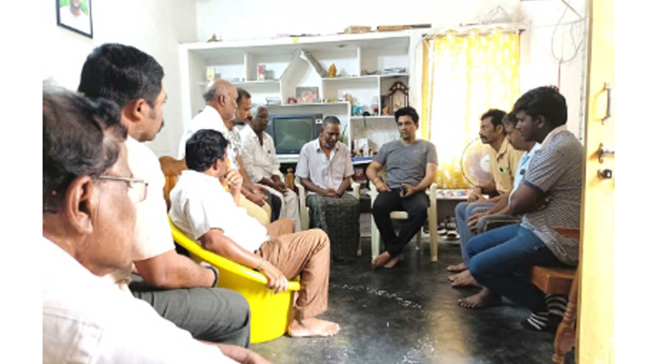 MLA Rajesh Reddy | జర్నలిస్టు కుటుంబాన్ని పరామర్శించిన ఎమ్మెల్యే రాజేష్ రెడ్డి