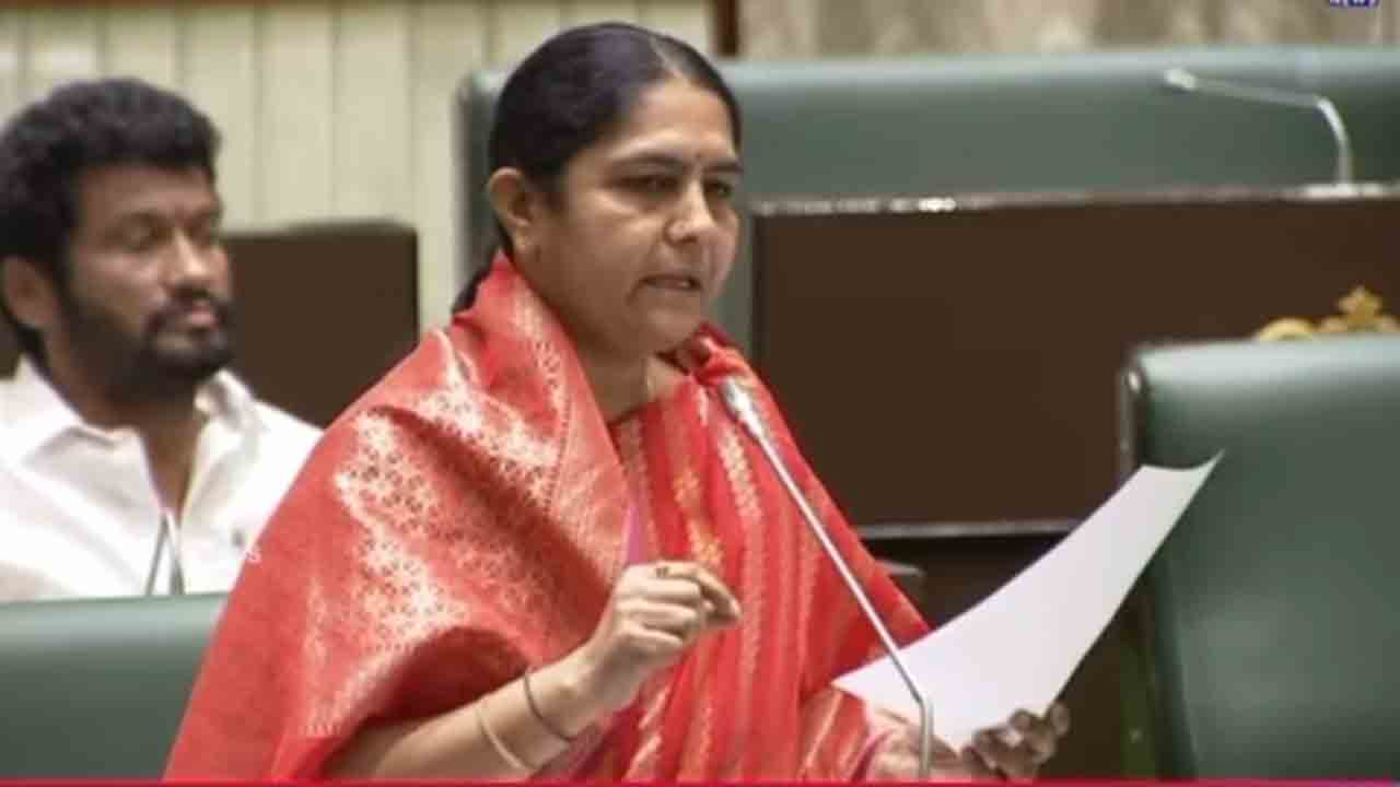 MLA Sunitha Laxma Reddy | డంపింగ్ యార్డ్ పనులను నిలిపివేయాలి.. అసెంబ్లీలో ఎమ్మెల్యే సునీత లక్ష్మారెడ్డి
