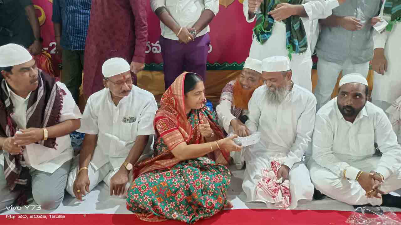 MLA Sunitha laxma Reddy | అధికారంలో ఉన్నా లేకున్నా ఇఫ్తార్ విందు ఇస్తూనే ఉంటా : ఎమ్మెల్యే సునీతా లక్ష్మారెడ్డి