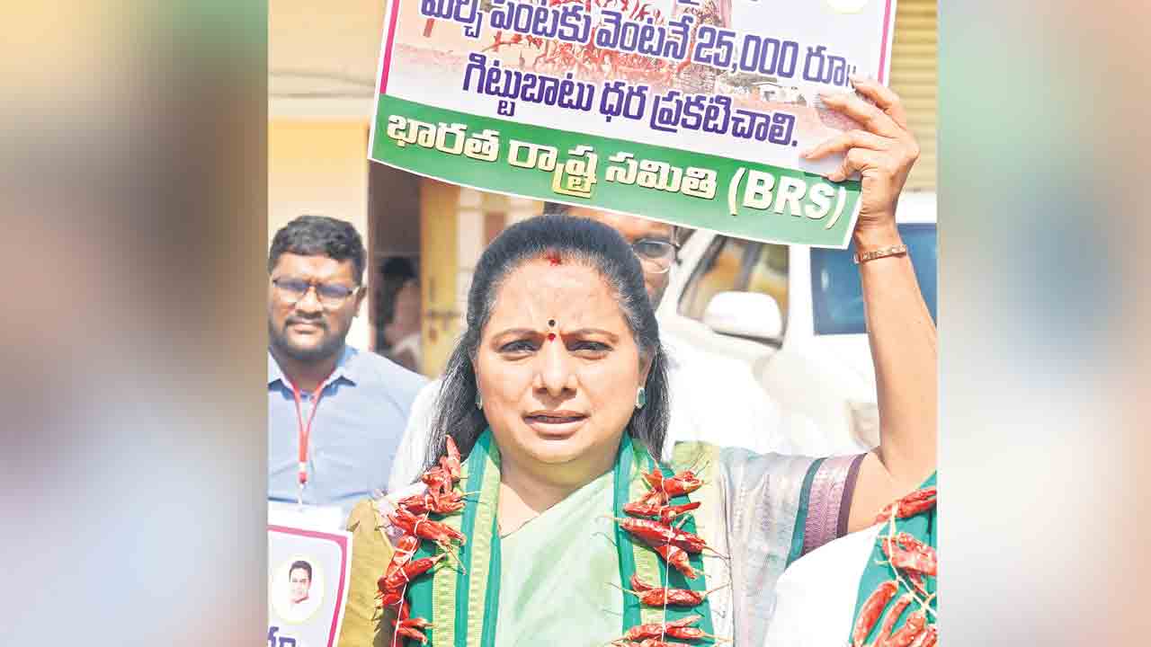 మిర్చికి మద్దతు ధర రూ.25వేలు ప్రకటించాలి