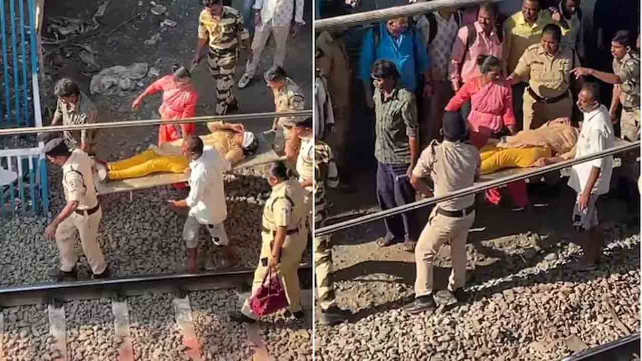 Moving Train | అధిక రద్దీ.. కదులుతున్న ట్రైన్‌ నుంచి పట్టాలపై పడిపోయిన మహిళ