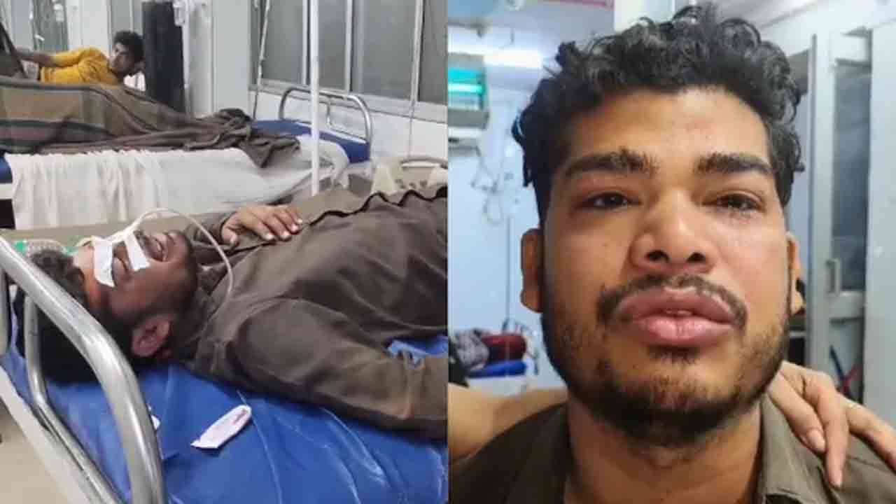 Man Forced To Drink Poison By Girlfriend | వ్యక్తిని కొట్టి విషం తాగించిన   ప్రియురాలు, ఆమె సహచరులు