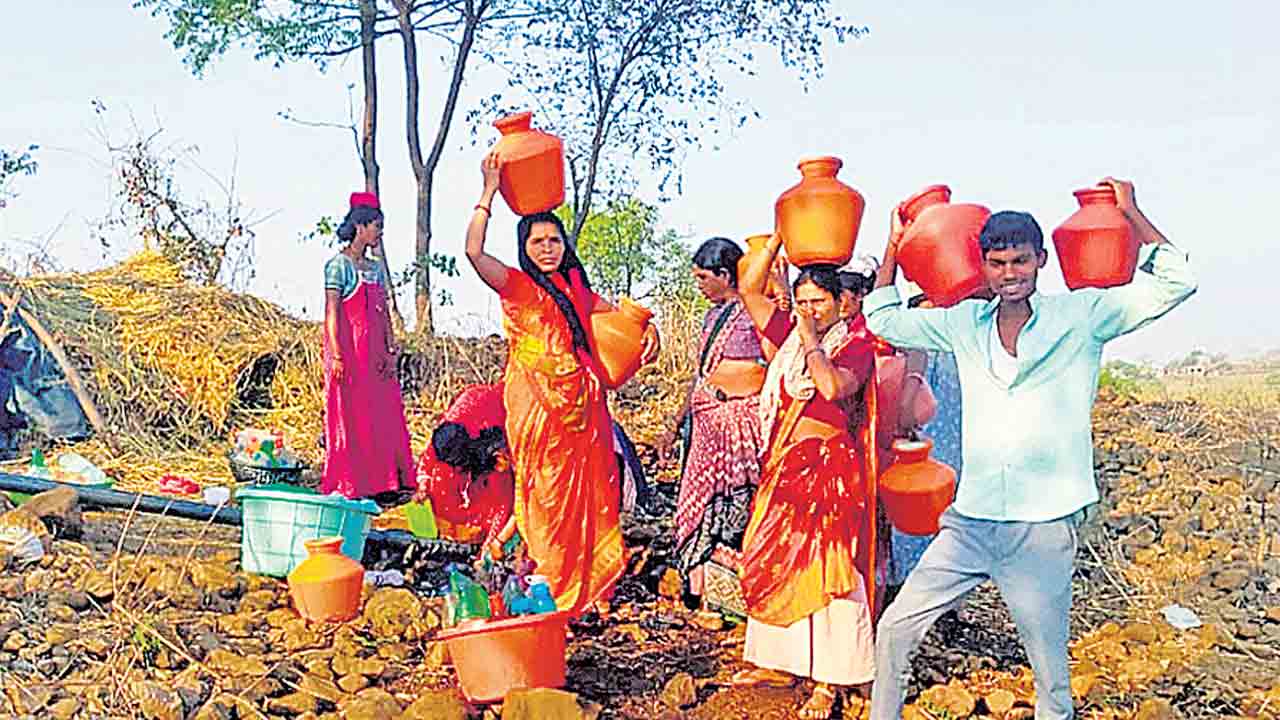 మిషన్‌ భగీరథ నీటి సరఫరాలో అంతరాయం