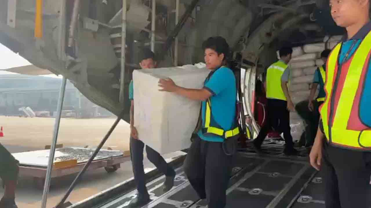 Myanmar | మయన్మార్‌కు ఆపన్నహస్తం.. 15 టన్నుల సహాయ సామగ్రిని పంపిన భారత్‌