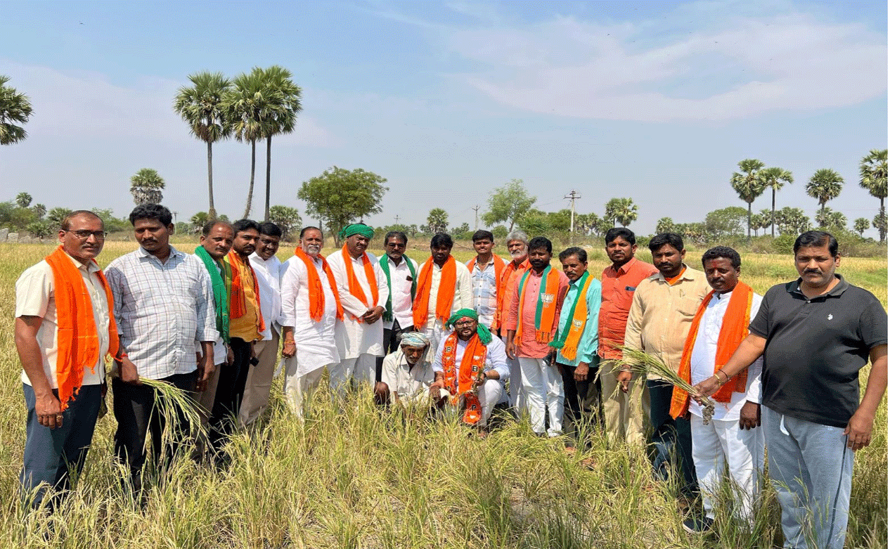 Nagam Varshit Reddy : ప్ర‌భుత్వ ఉదాసీన వైఖ‌రితో వేలాది ఎక‌రాల్లో ఎండుతున్న పంట‌లు : బీజేపీ న‌ల్ల‌గొండ జిల్లా అధ్య‌క్షుడు నాగం వ‌ర్షిత్‌రెడ్డి