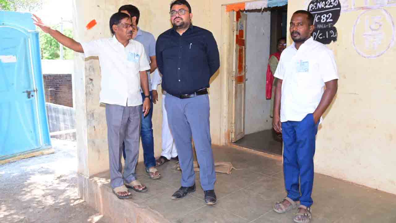 నాగర్ కర్నూల్ జిల్లాలో ప్రశాంతంగా పదవ తరగతి పరీక్షలు : కలెక్టర్ బాదావత్ సంతోష్