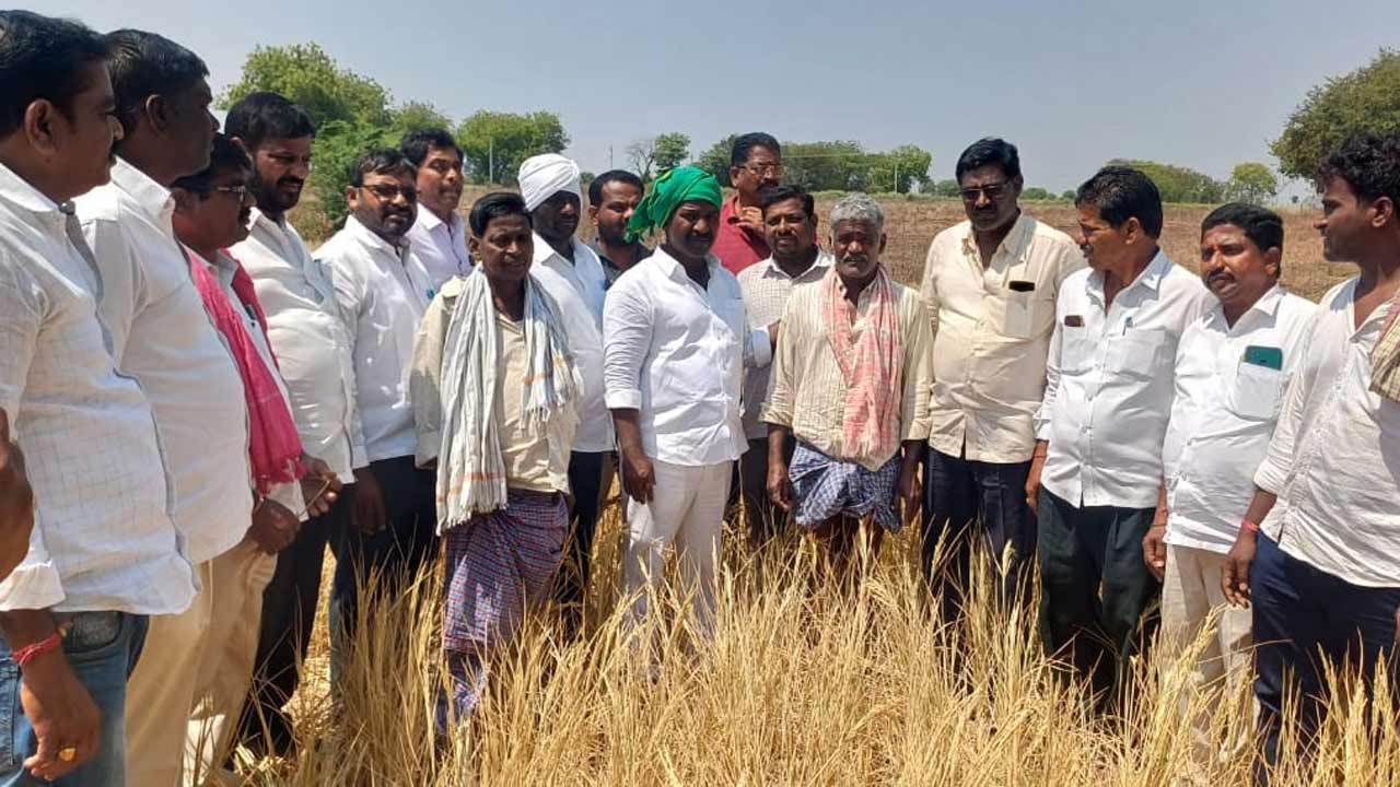 కాంగ్రెస్‌ అసమర్థ పాలనతో రైతులకు కష్టాలు