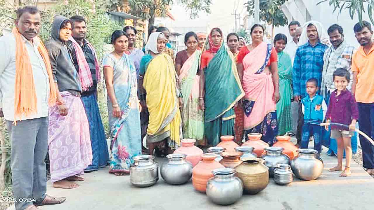 కల్లూర్‌లో నీటి కష్టాలు