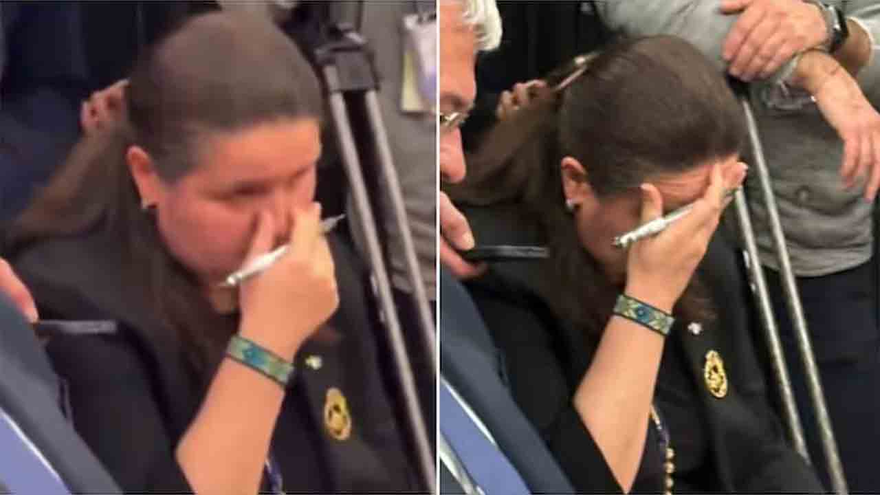 Trump-Zelensky | ట్రంప్‌-జెలెన్‌ స్కీ వాగ్వాదం సందర్భంగా ఉక్రెయిన్‌ రాయబారి హావభావాలు.. Video viral