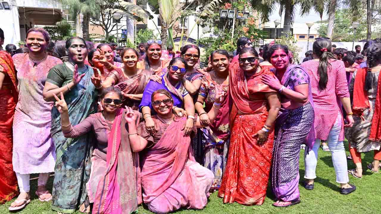 Nizamabad Holi Celebrations