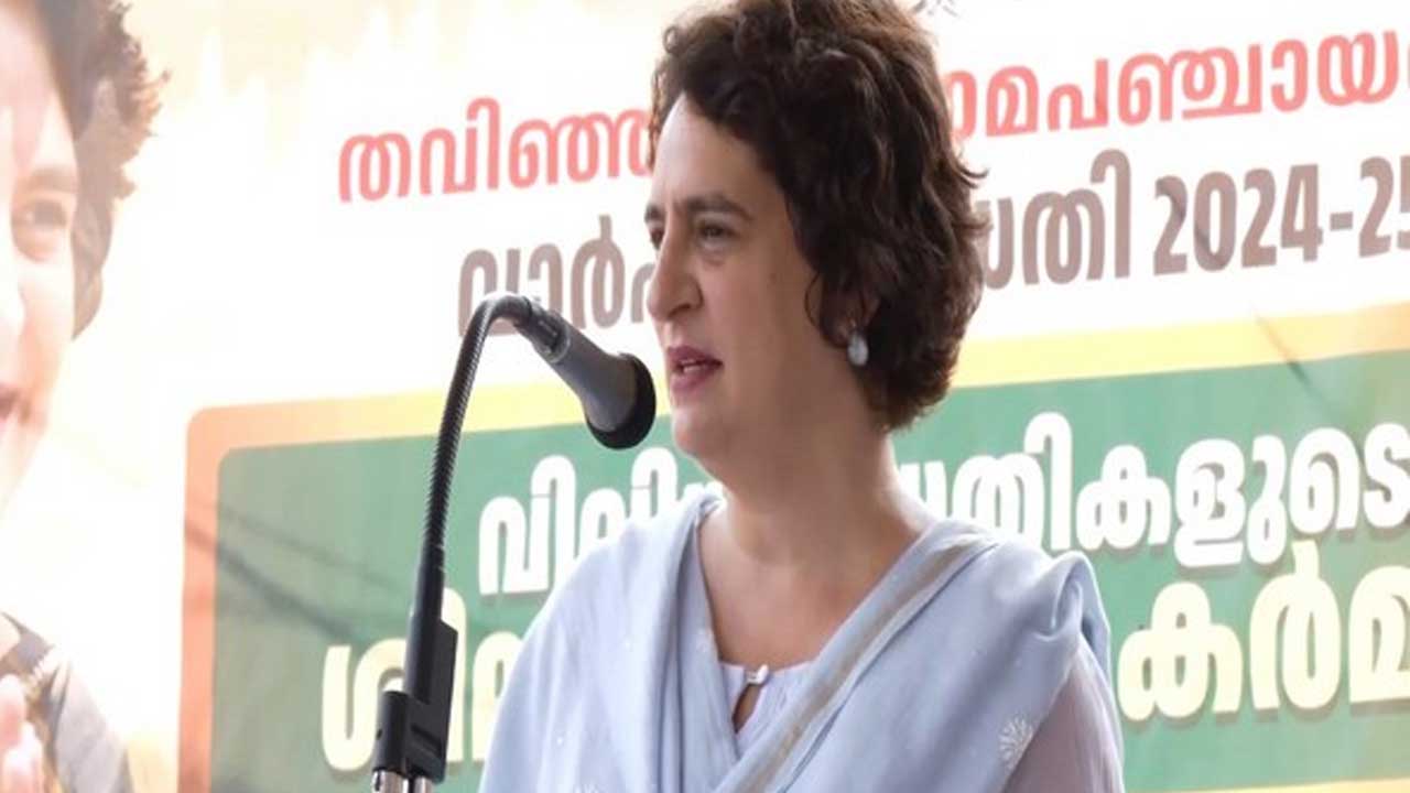 Priyanka Gandhi | వాయనాడ్‌లో మహిళా సాధికారత ప్రాజెక్టులకు ప్రియాంకాగాంధీ శంకుస్థాపన