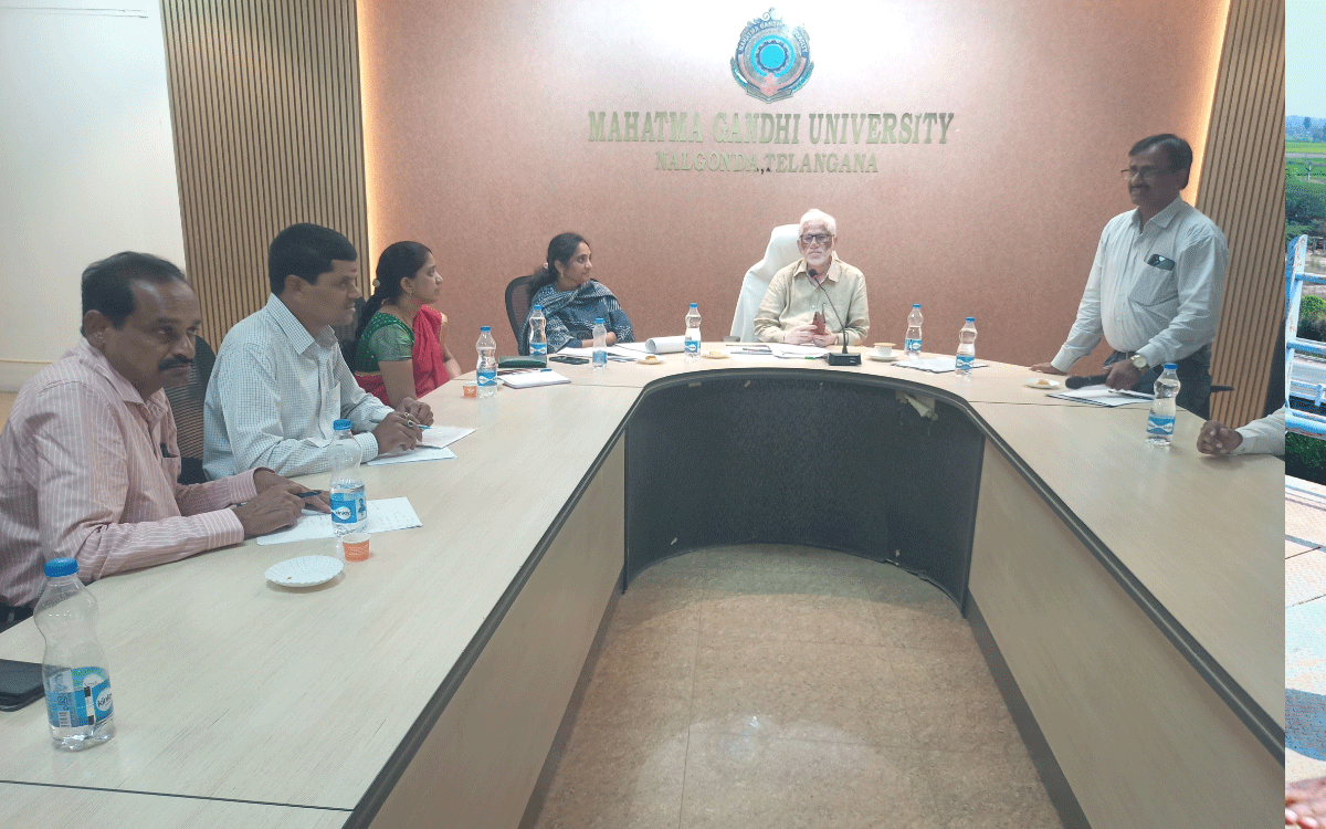 MGU : మారుతున్న ప్ర‌మాణాల‌కు అనుగుణంగా విద్యనందించాలి : ఎంజీయూ ప్రొఫెసర్ ఖాజా అల్తా హుస్సేన్