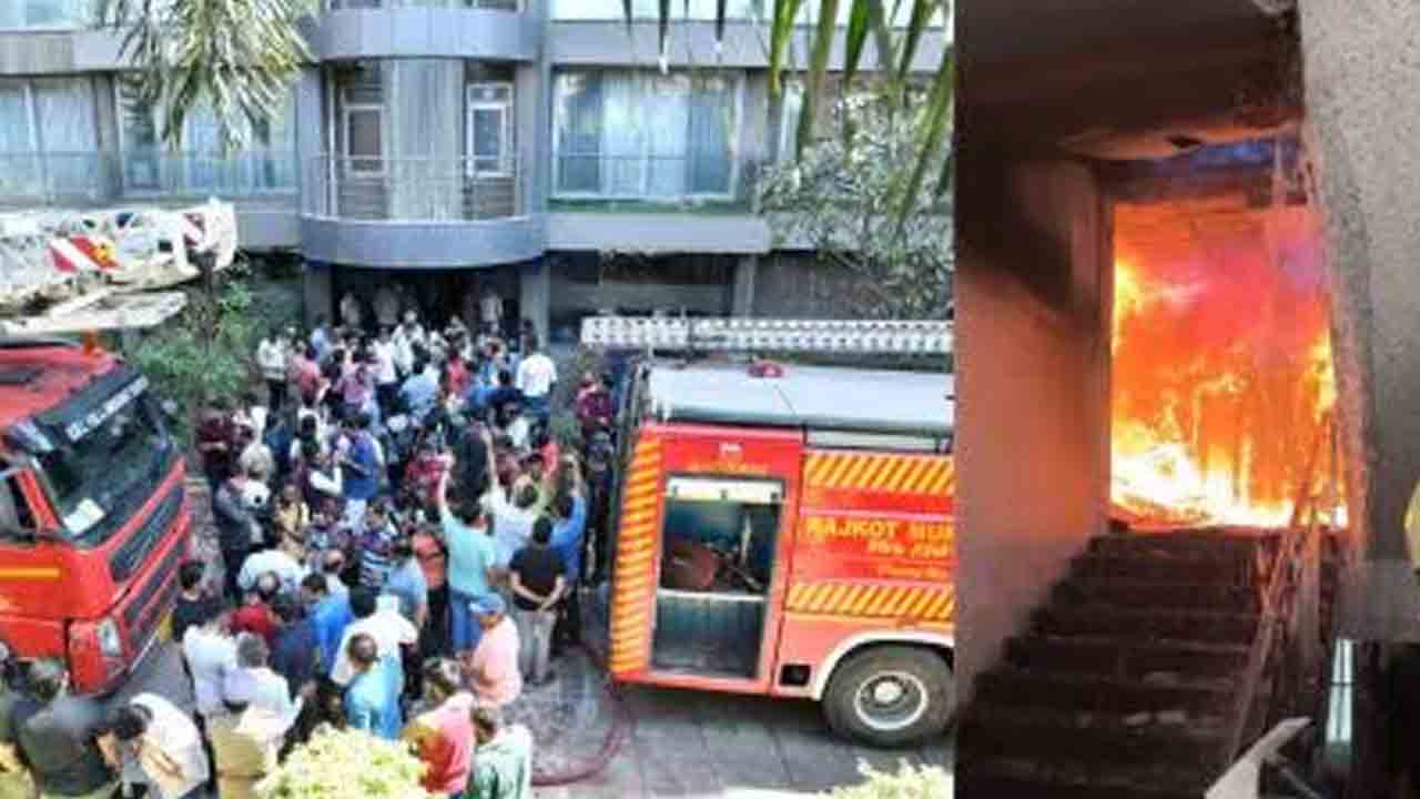 అపార్ట్‌మెంట్‌లో మంటలు