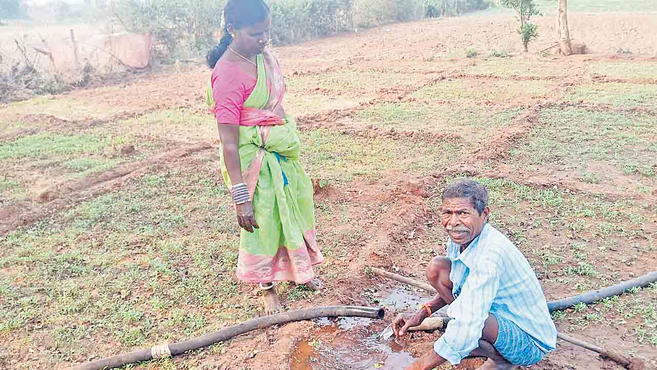 బోర్లు పోస్తలేవు.. పంటలు పండుతలేవు