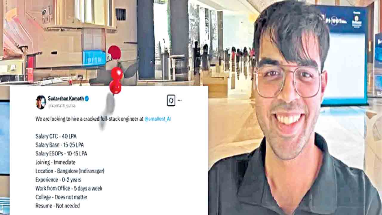 AI Startup | 40 లక్షల ప్యాకేజీకి రెజ్యూమ్‌ అక్కర్లే.. ఆశ్చర్యపరుస్తున్న ఏఐ స్టార్టప్‌ ఉద్యోగ ప్రకటన