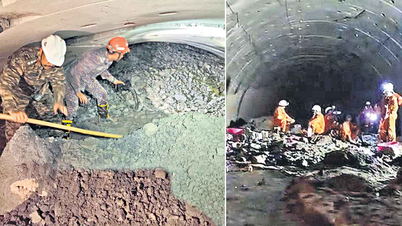 SLBC tunnel Incident | సొరంగంలో మరణమృదంగం.. సర్కారు తప్పే కుప్పకూల్చింది!