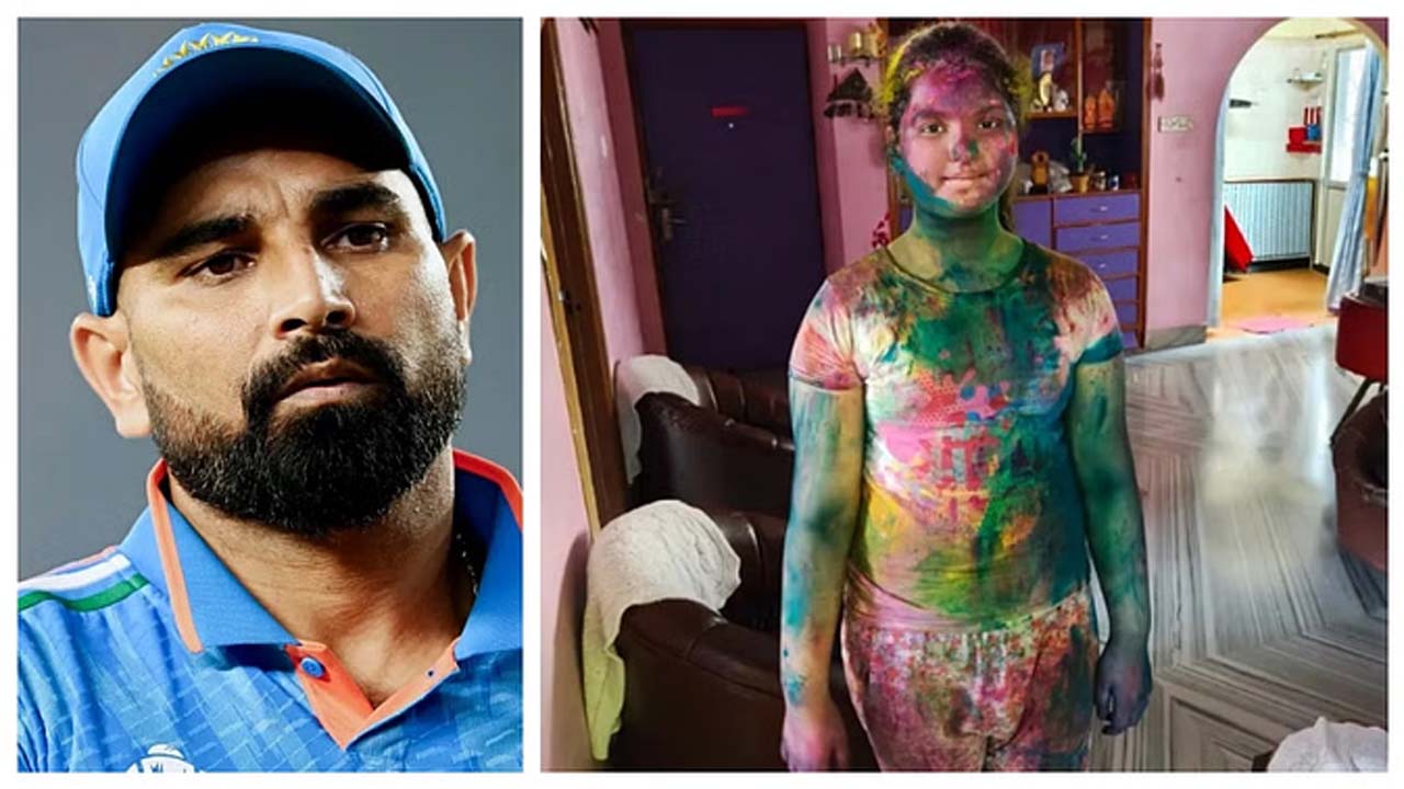 Mohammed Shami | హోలీ వేడుకల్లో ఫాస్ట్‌ బౌలర్‌ మహ్మద్‌ షమీ కూతురు..! మరోసారి టీమిండియా క్రికెటర్‌ను టార్గెట్‌ చేసిన మతగురువు..!