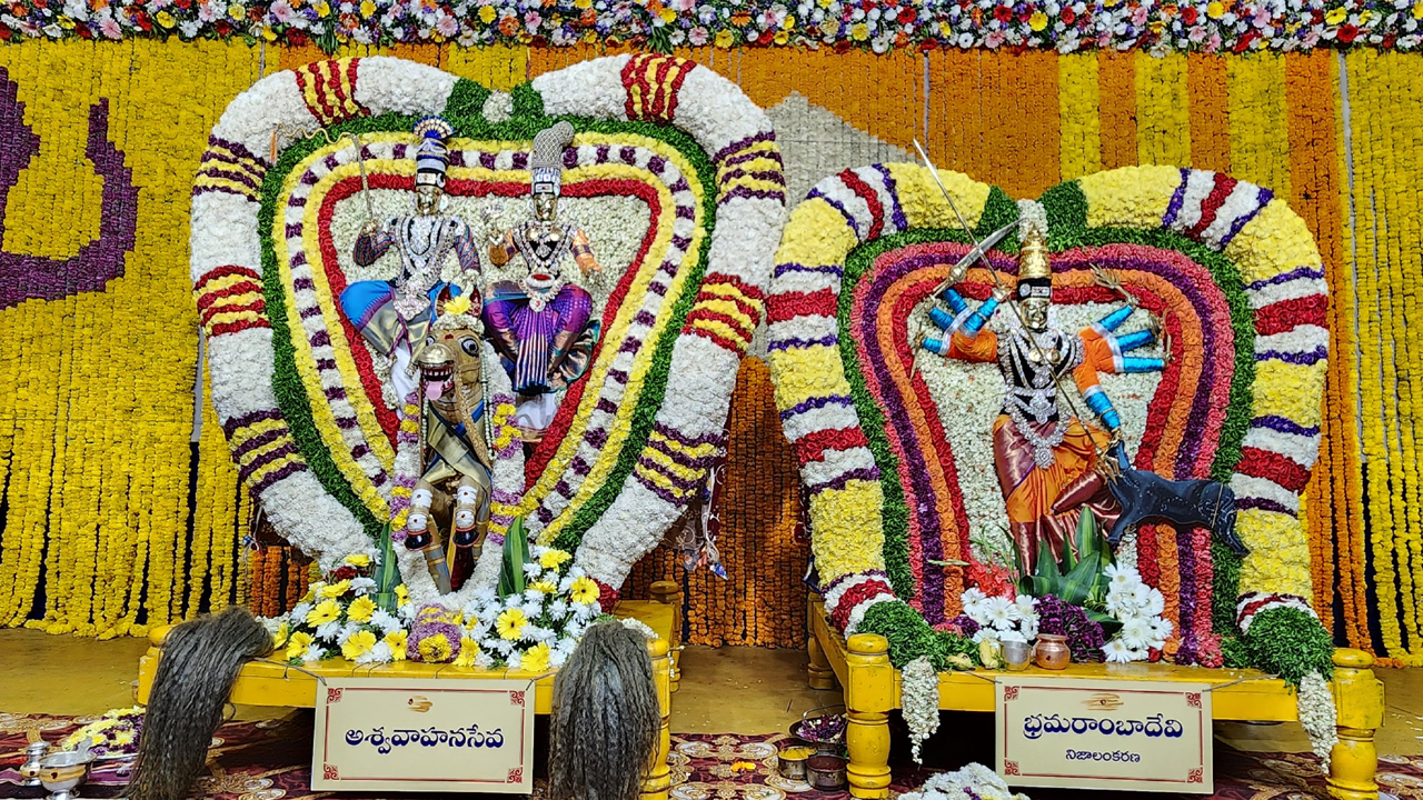 Srisailam | అశ్వవాహనంపై ఆదిదంపతుల కటాక్షం.. శ్రీశైలంలో ముగిసిన ఉగాది మహోత్సవాలు