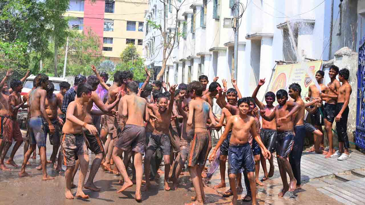 Nizamabad Holi Celebrations