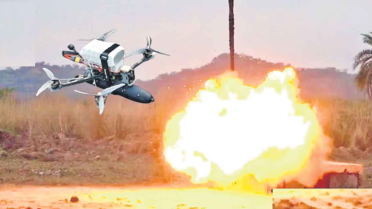 ఆత్మాహుతి డ్రోన్‌ పరీక్ష సక్సెస్‌