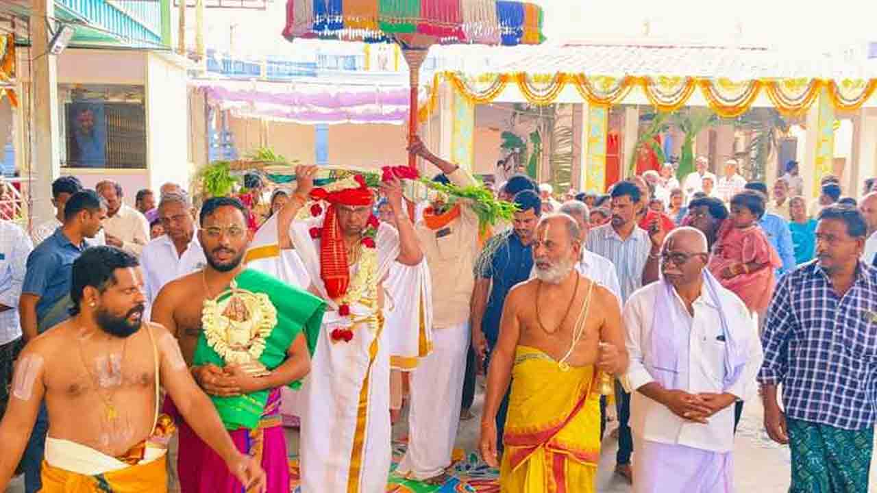 Brahmotsavam | బీర్కూర్ తెలంగాణ తిరుమల దేవస్థానంలో కొనసాగుతున్న బ్రహ్మోత్సవాలు