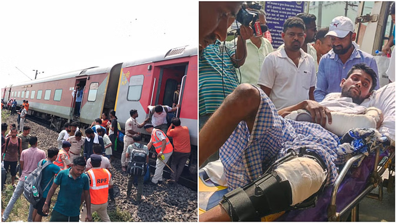 Kamakhya Express Derail | పట్టాలు తప్పిన కామాఖ్య ఎక్స్‌ప్రెస్ 11 బోగీలు‌.. ఒకరి మృతి..