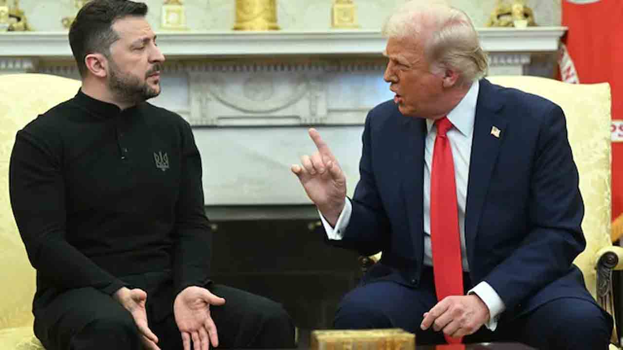 Donald Trump | చిన్నారి నుంచి చాక్లెట్‌ తీసుకున్నంత తేలిగ్గా బైడెన్‌ నుంచి సొమ్ము తీసుకున్నారు.. జెలెన్‌స్కీపై ట్రంప్‌ విమర్శలు