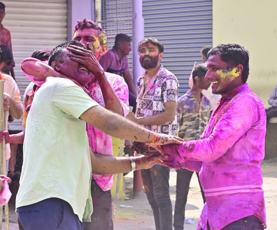 Nizamabad Holi Celebrations