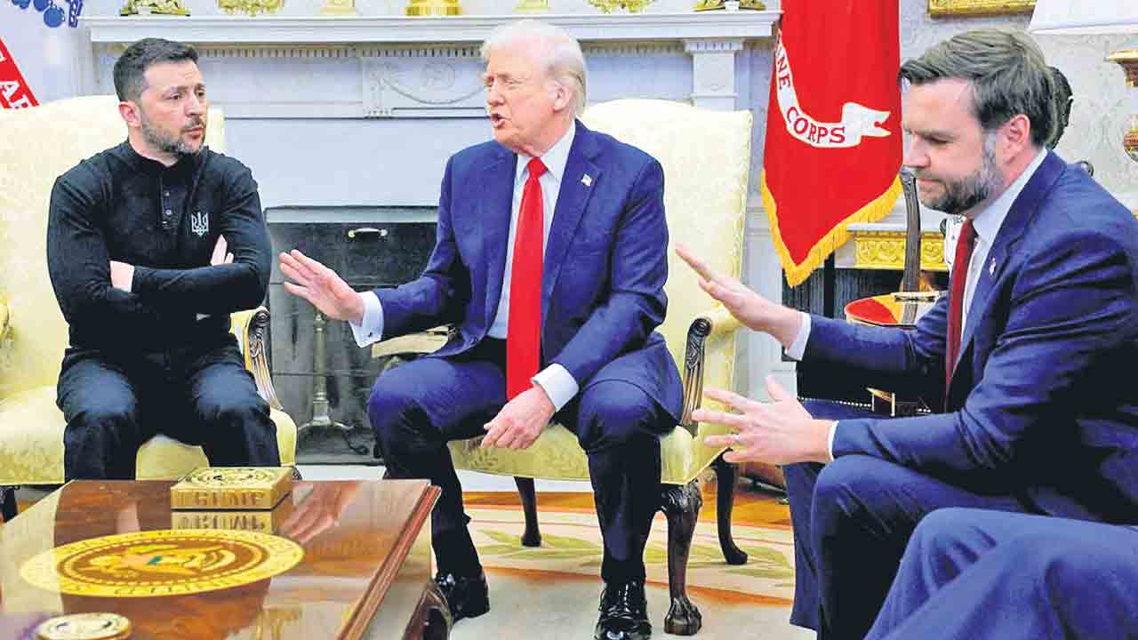 Zelensky vs Donald Trump | శిఖరాగ్ర చర్చల్లో యుద్ధం.. డొనాల్డ్‌ ట్రంప్‌-జెలెన్‌స్కీ మధ్య మాటల తూటాలు