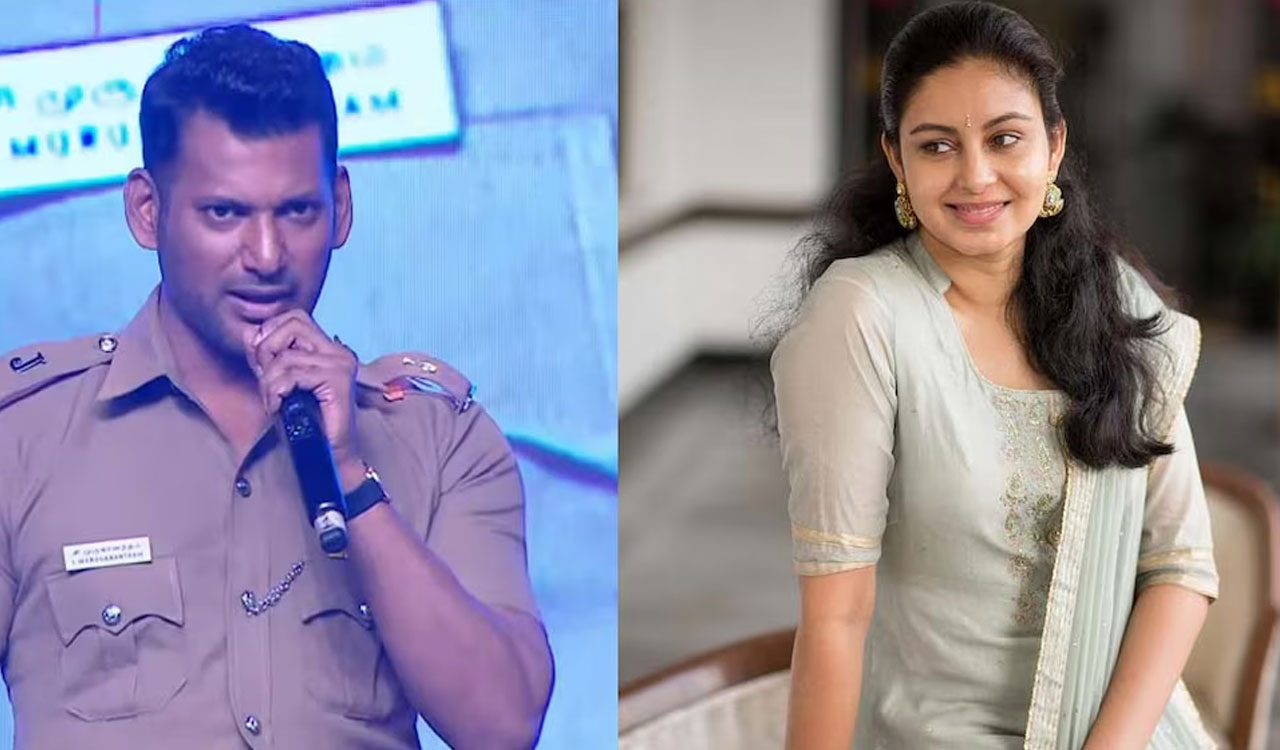 Vishal| విశాల్ ఆ స్టార్ హీరోయిన్‌తో సీక్రెట్ ఎంగేజ్‌మెంట్ జ‌రుపుకున్నాడా.. పెళ్లి ఎప్పుడంటే..!