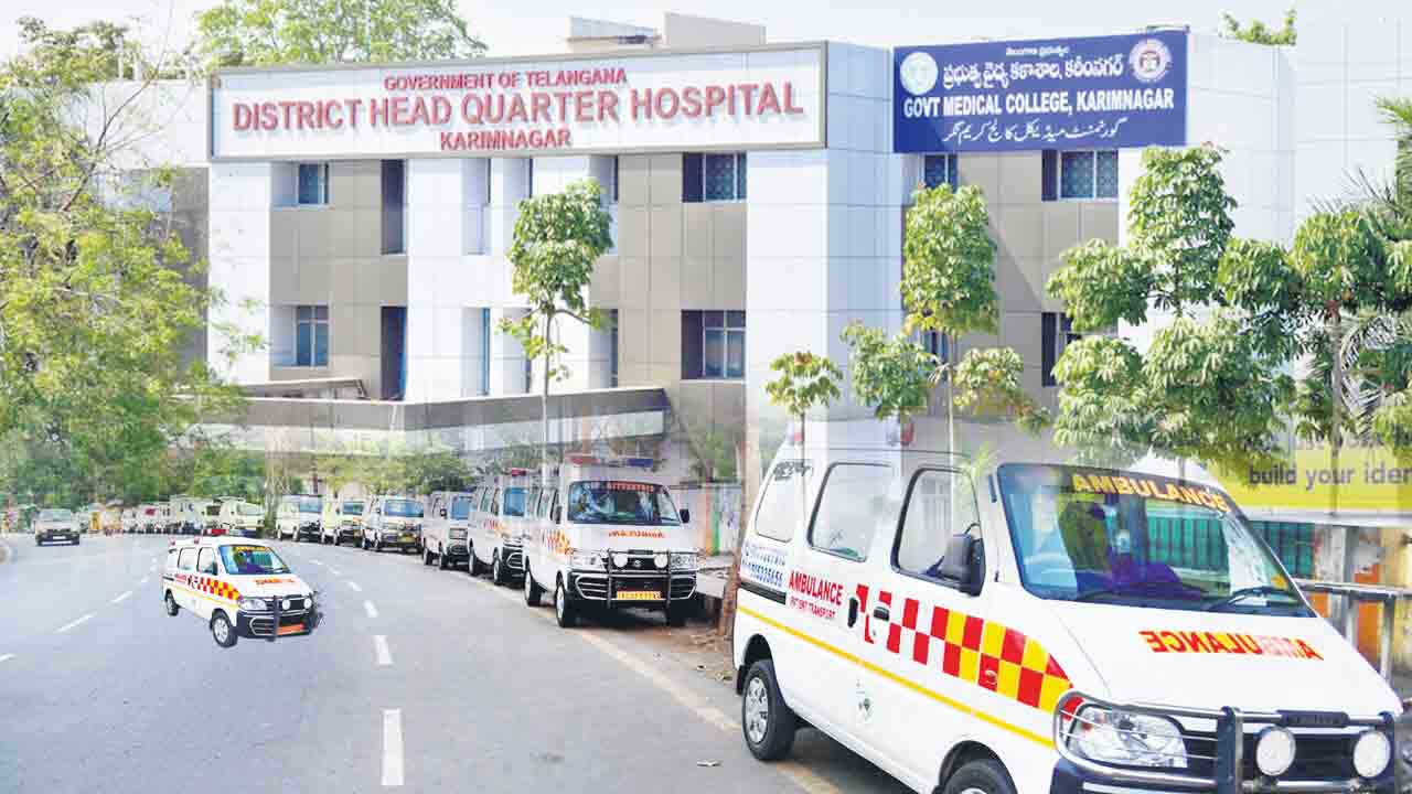 జీజీహెచ్‌ అడ్డాగా.. అంబులెన్స్‌ల దందా!