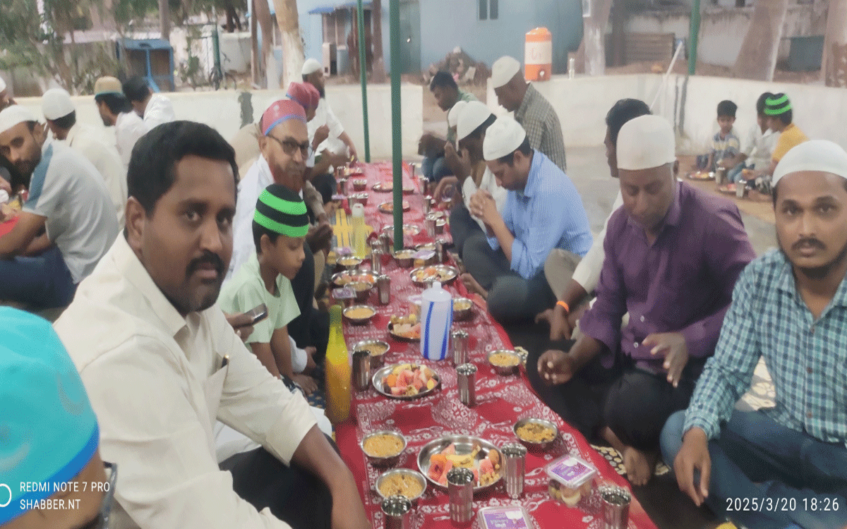Iftar : సోదర భావాన్ని పెంపొందించేవి ఇఫ్తార్ విందులు : అనుదీప్
