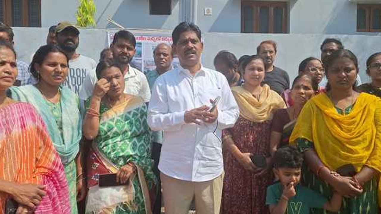 BL Nagar colony | బీఎల్ నగర్ కాలనీవాసుల ఆందోళనకు బీఆర్‌ఎస్ మద్దతు