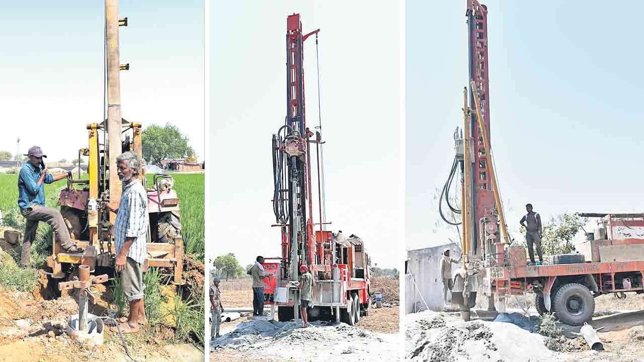 Telangana | ఊరూరా కన్నీటి బోర్లు! రాష్ట్రవ్యాప్తంగా రైతుల బోర్ల ఖర్చు రూ.500 కోట్లు