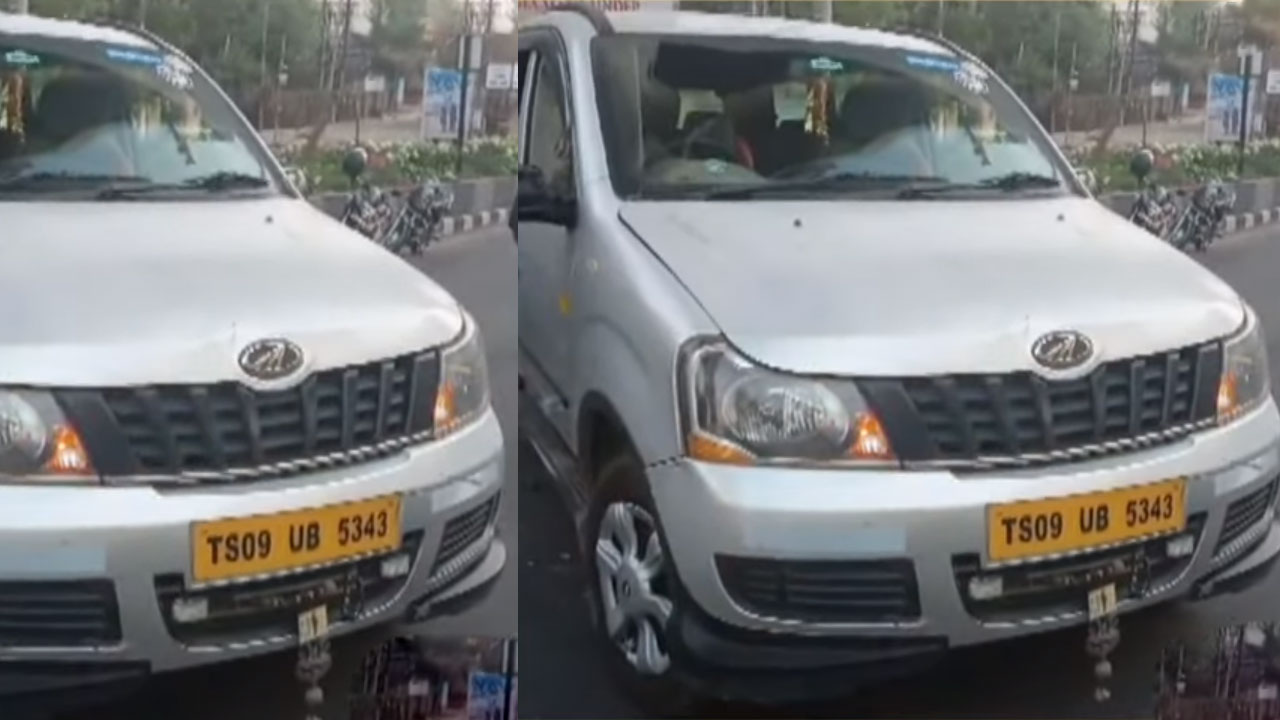 Hyderabad | మెట్రో పిల్లర్‌, డివైడర్‌ను ఢీకొట్టి.. జూబ్లీహిల్స్‌లో కారు బీభత్సం