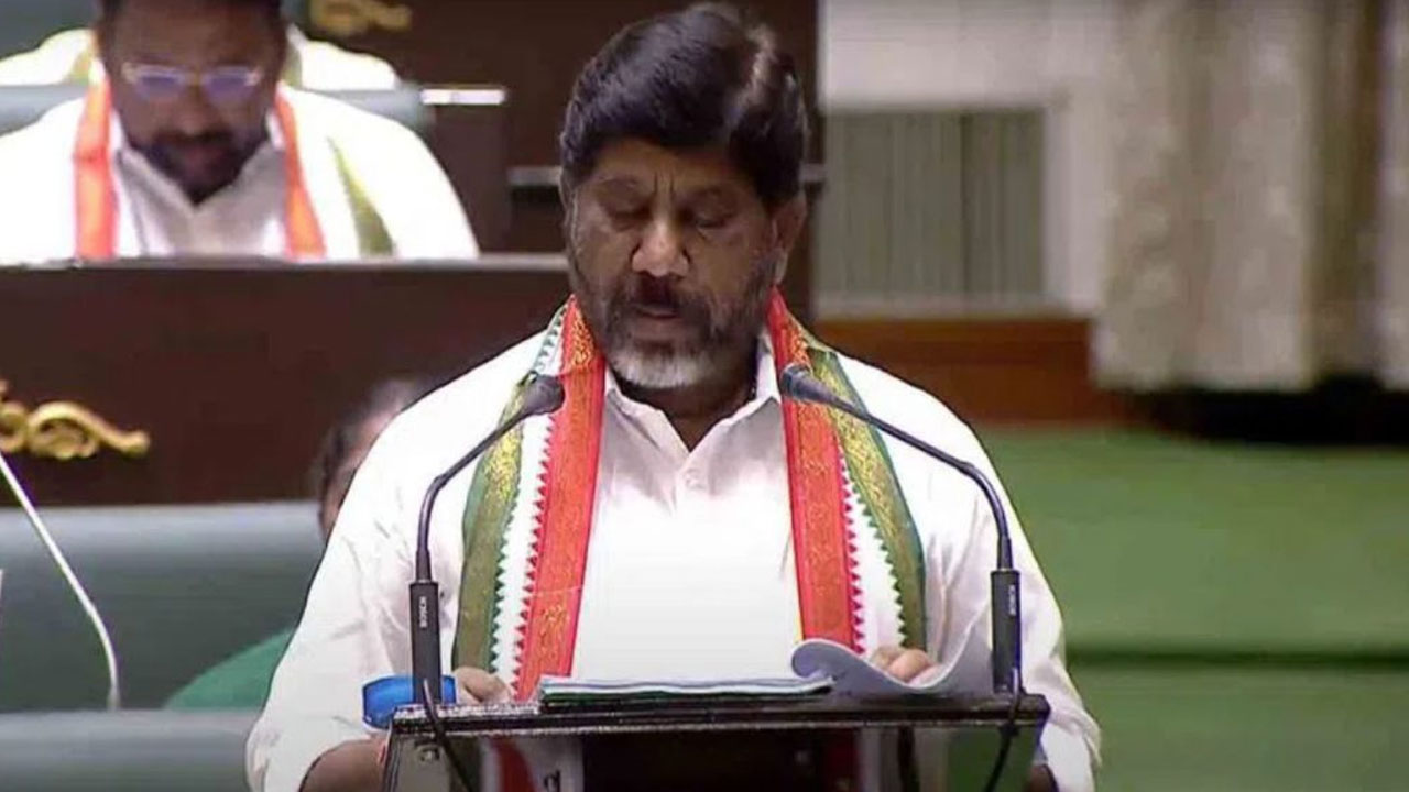 CAG Report | కాగ్‌ నివేదికను శాసనసభలో ప్రవేశపెట్టిన భట్టి విక్రమార్క