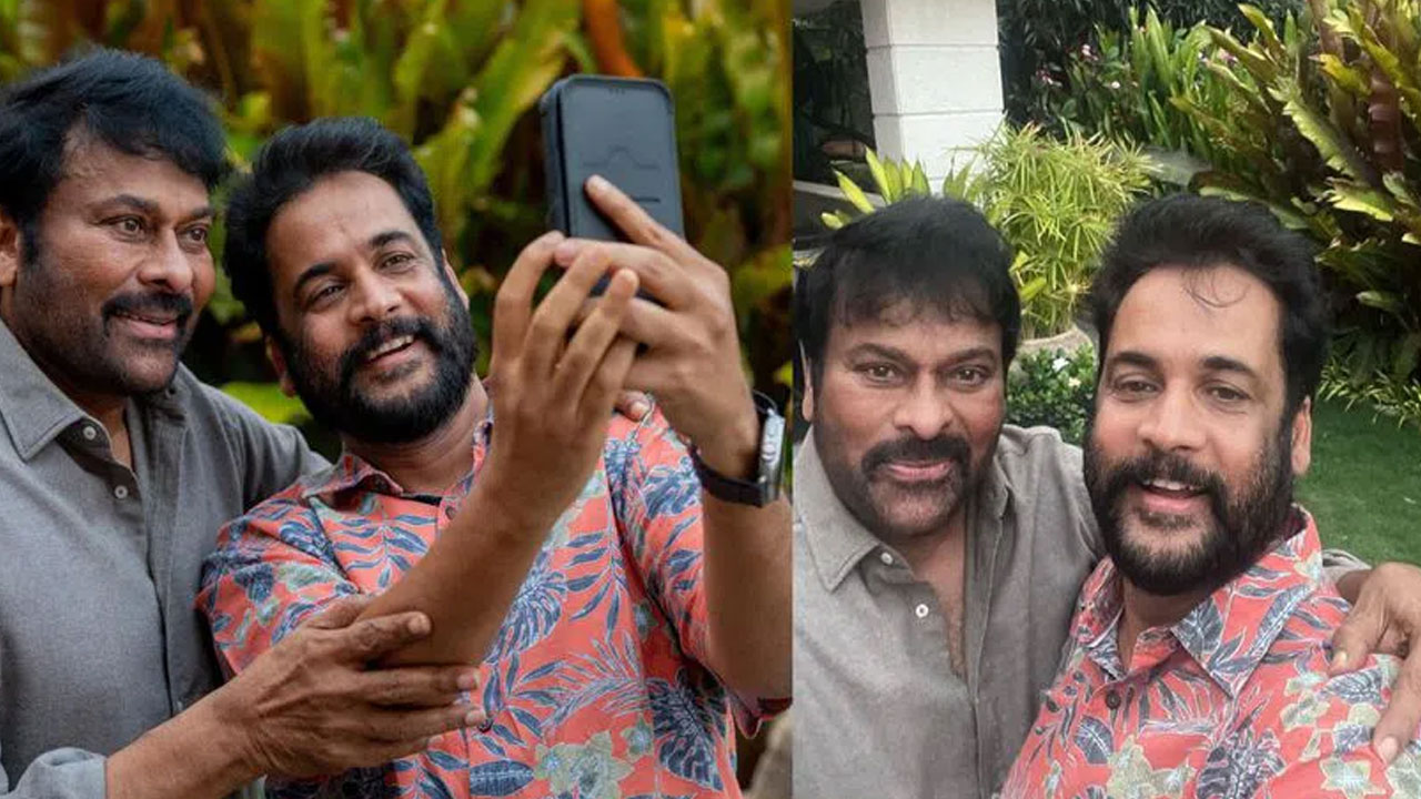 Chiranjeevi | చిరంజీవిని మెప్పించిన మంగ‌ప‌తి.. ఇద్ద‌రు క‌లిసి ఒకటే సెల్ఫీలు