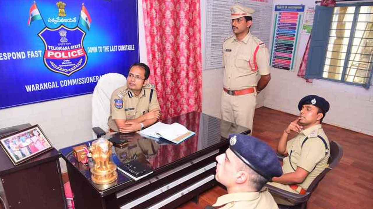 CP Sunpreet Singh | దామెర పోలీస్ స్టేషన్‌ను ఆకస్మికంగా తనిఖీ చేసిన సీపీ సన్ ప్రీత్ సింగ్