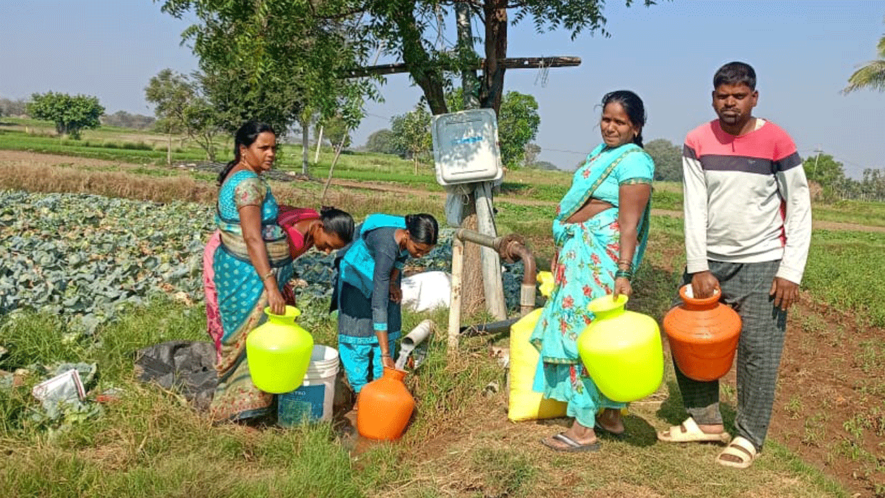 తాగునీటికి తండ్లాట